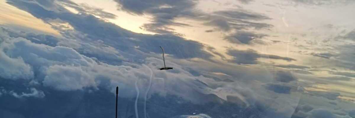 Flugwegposition um 17:01:08: Aufgenommen in der Nähe von Gemeinde Weißpriach, 5573, Österreich in 2816 Meter